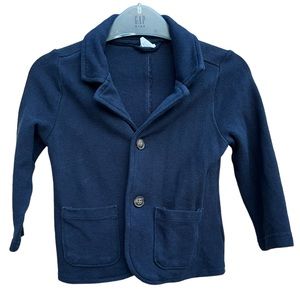BABY GAP Blue Galaxy Toddler Blazer Size 3yrs